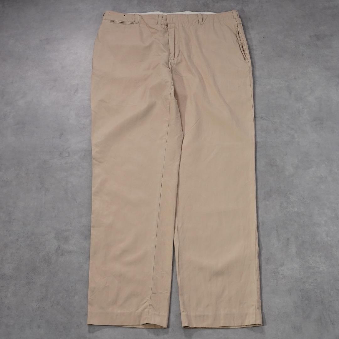 ポロバイ ラルフローレン W36 スラックス 古着 90s ベージュ 19117 ポロバイ ラルフローレン W36 スラックス ボトム 古着 ベージュ 19116