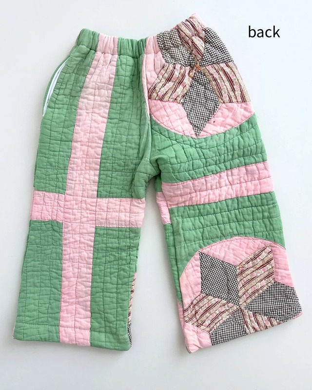 【3T】ヴィンテージキルトパンツ