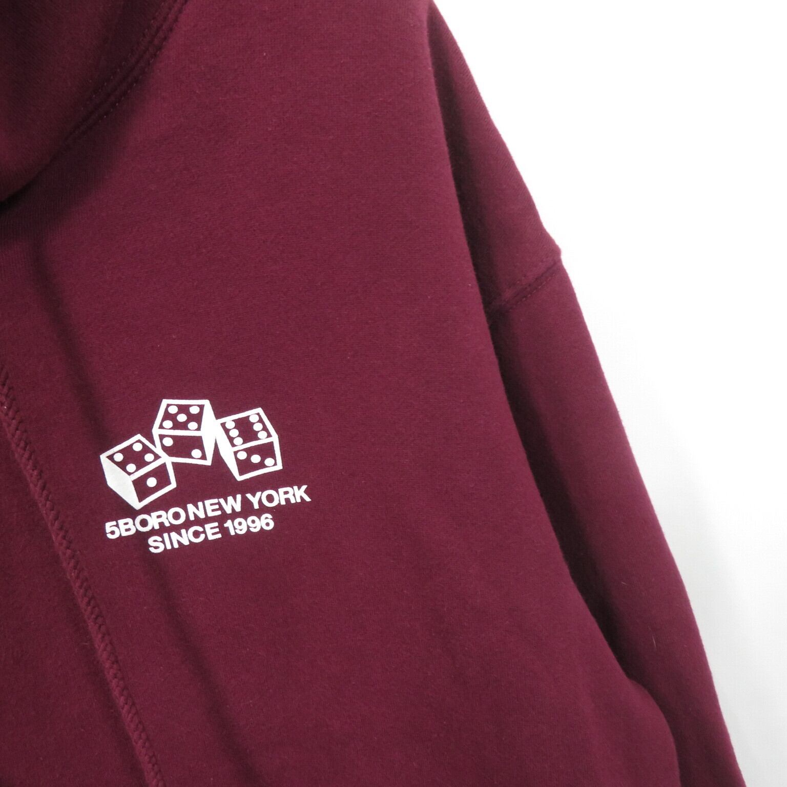 5BORO NYC スウェット パーカー sizeL/ファイブボロ 0504 | USED