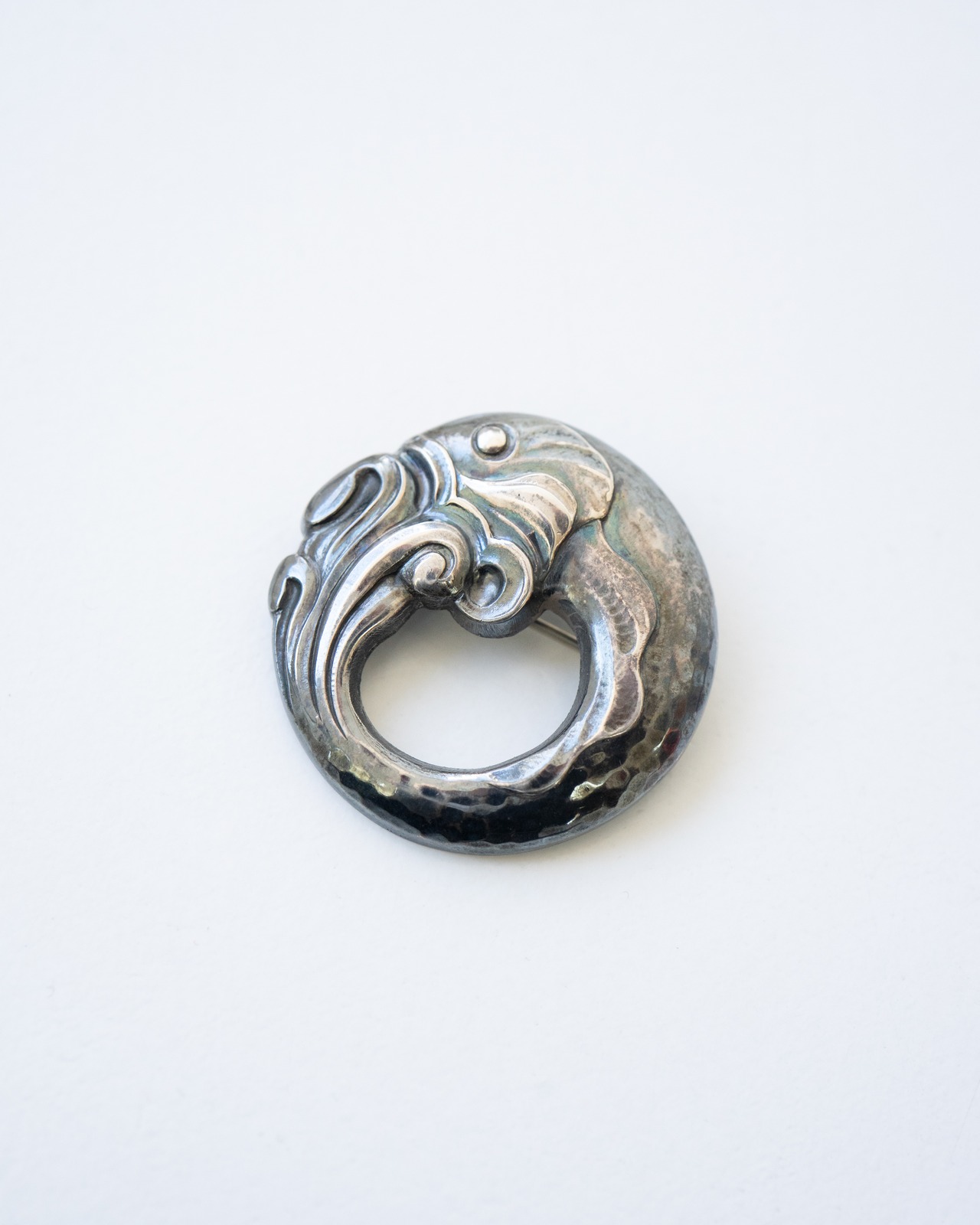 〈Georg Jensen〉Carp Brooch 10