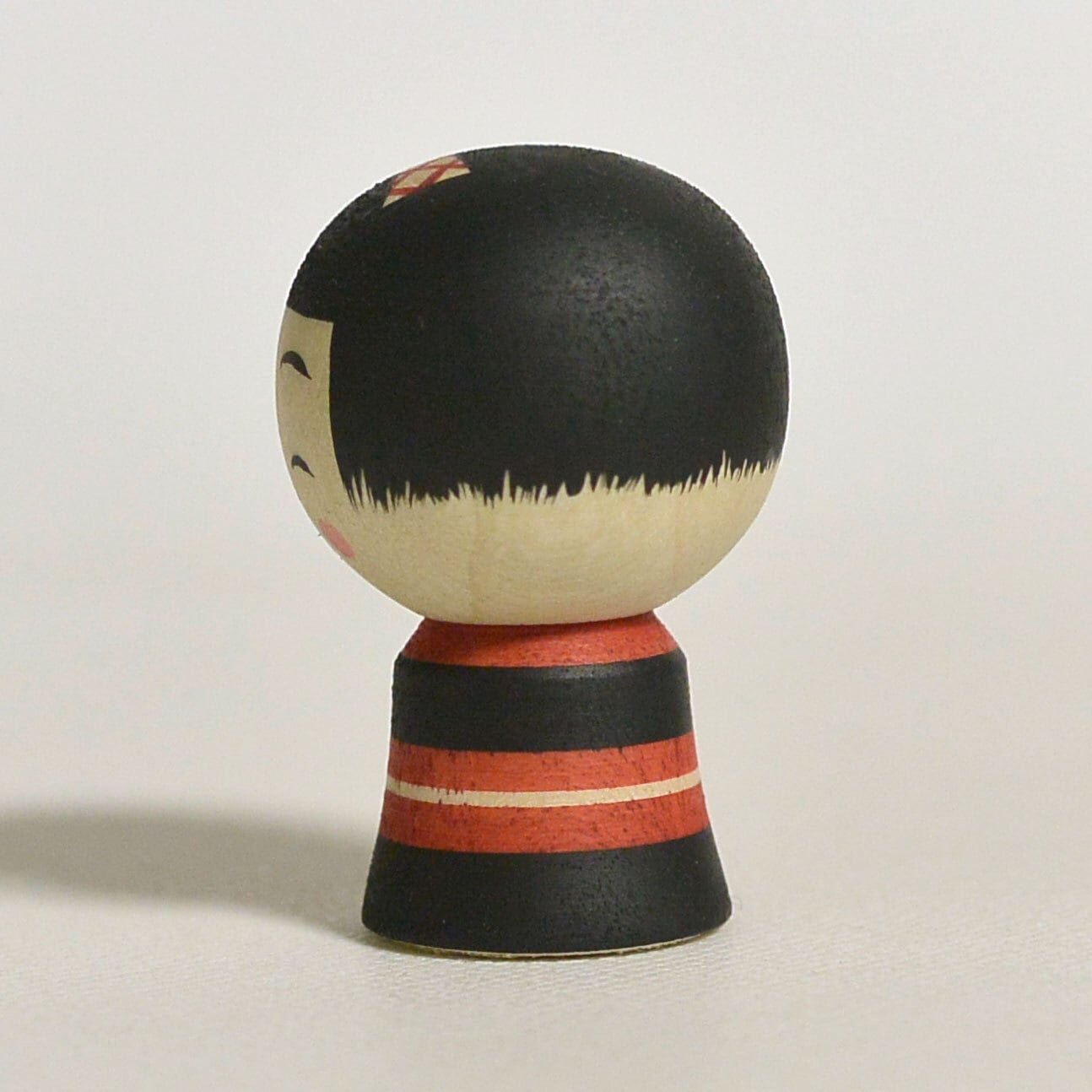 小寸こけし（ミニこけし） 約1寸 約3.5cm 鈴木明 工人（作並系）#2263