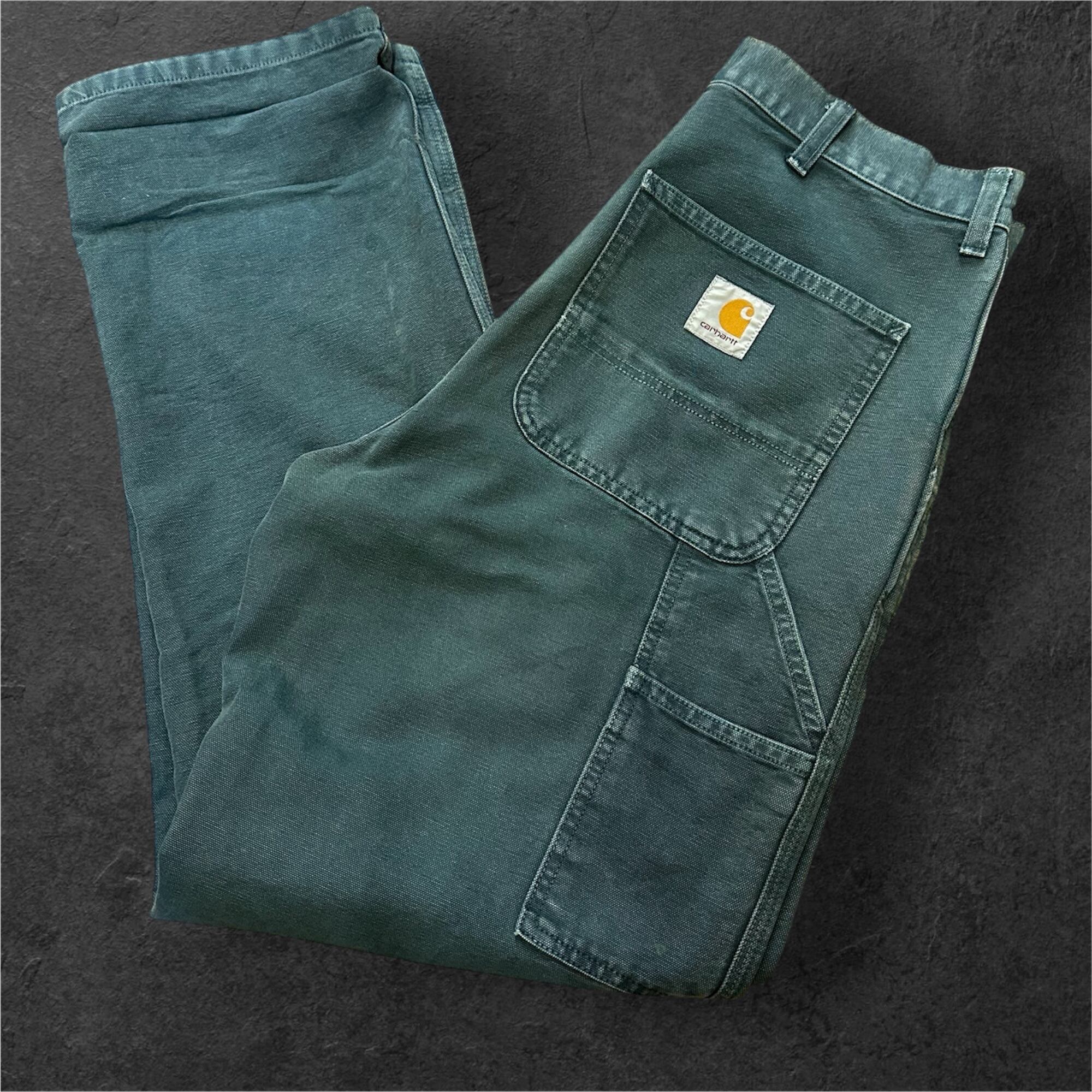 Carhartt WIP Single Knee Pant w30 green | Street Echo