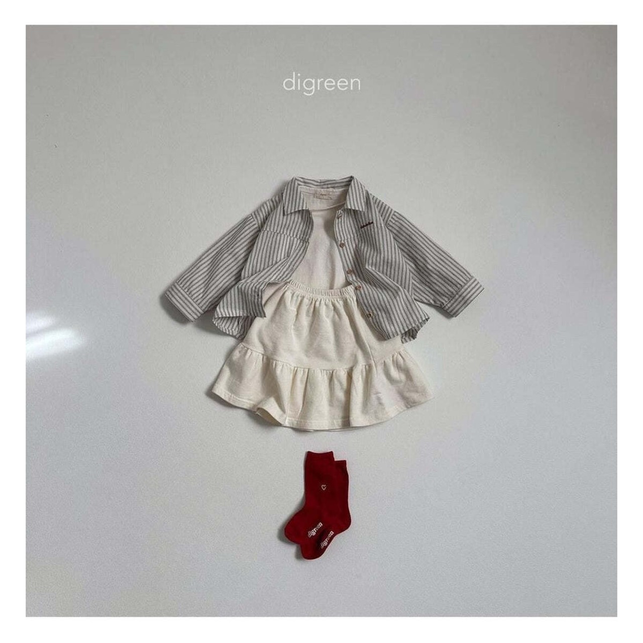 【取寄】digreen ハートソックス｜冬服｜韓国子供服