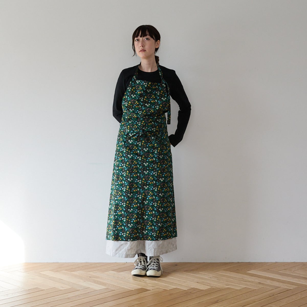 ＊オーダーページ＊ スクエアエプロンワンピース リバティ ハンドメイド f7e99e2f33a90f0b0bcfa913f09073