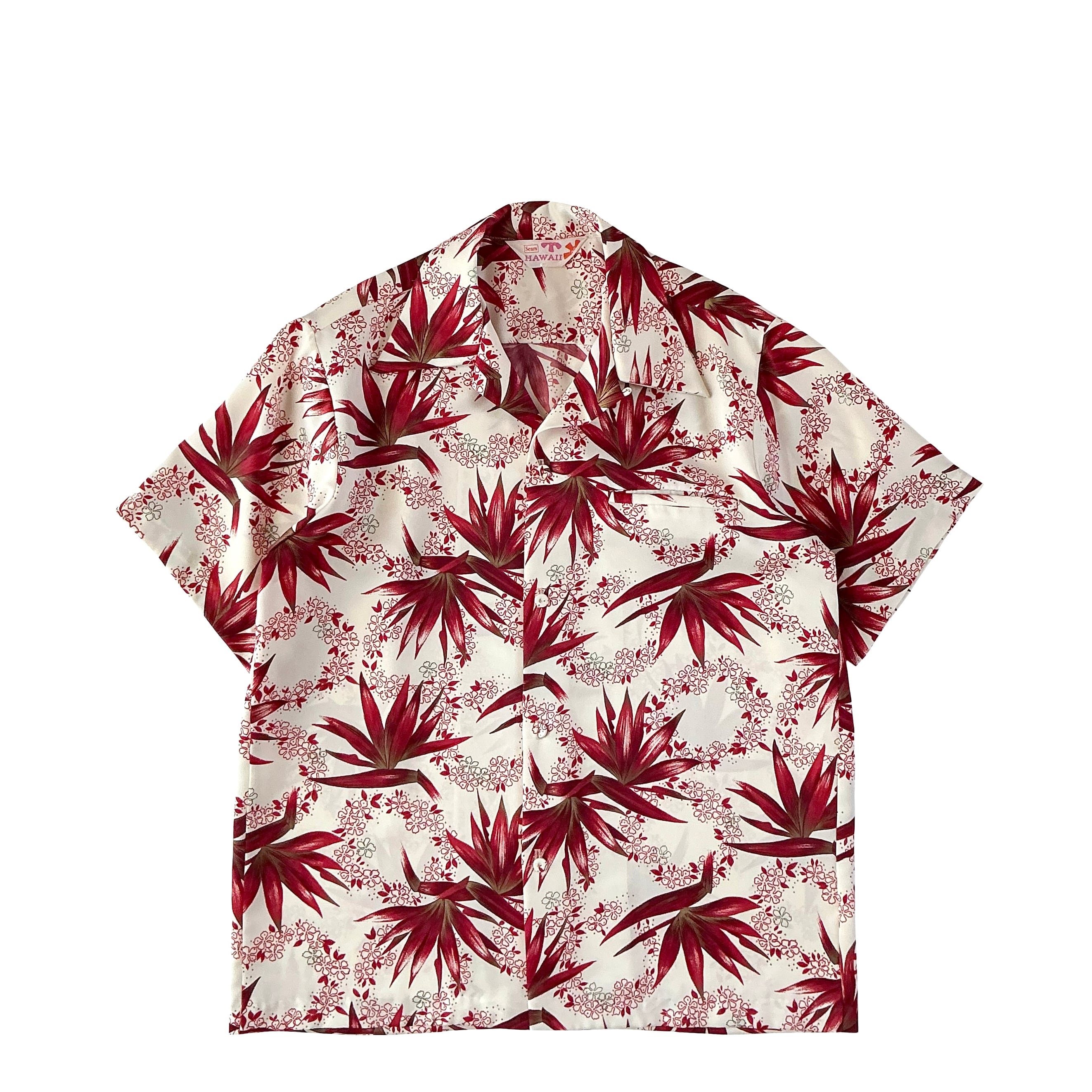 希少 MOUNTAIN RESEARCH ALOHA Shirts S/S USED Aloha shirt / Sears / size S | mountain okinawa online