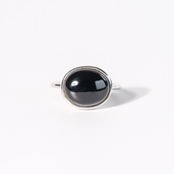 【11号】ブラックオニキス リング(SV)