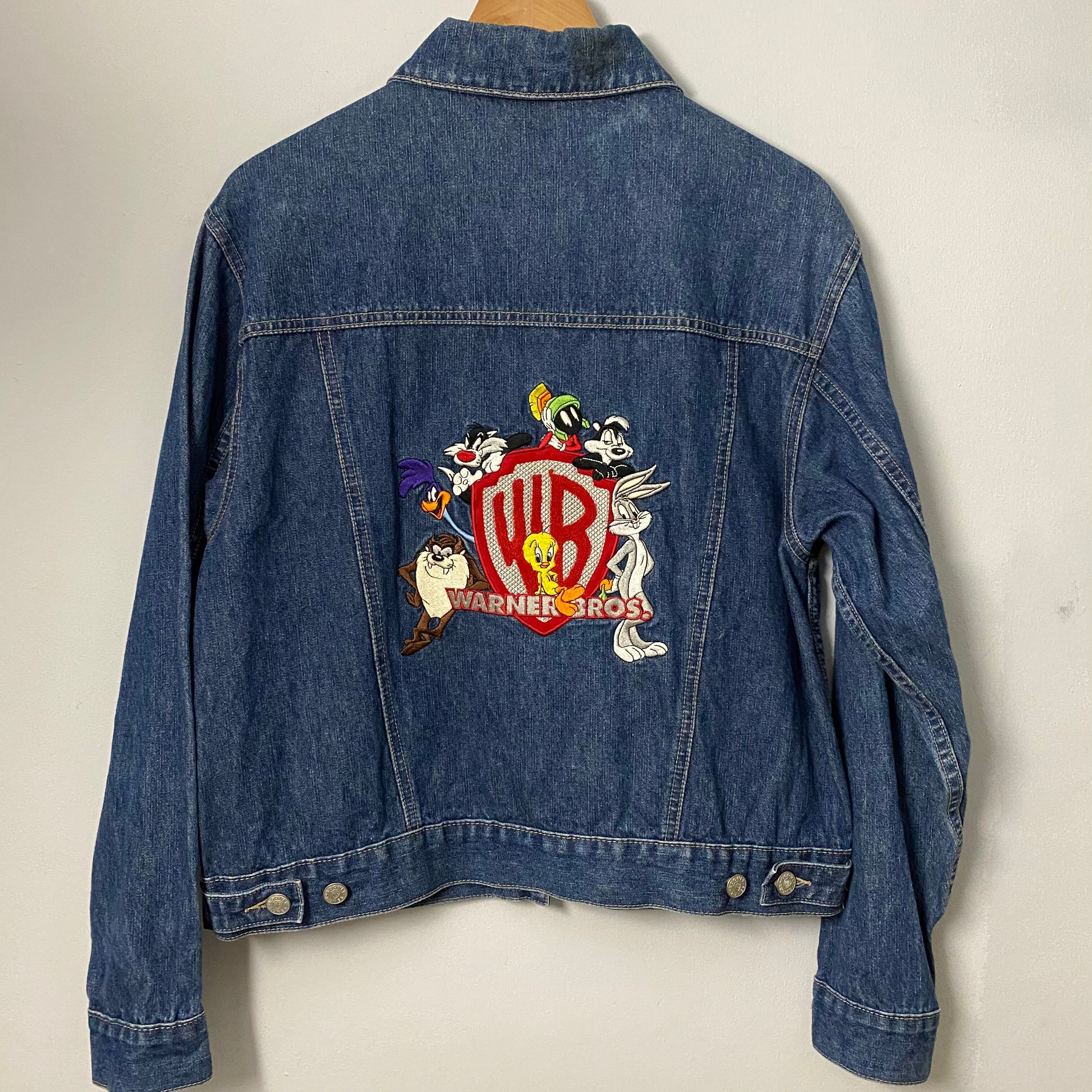 にございま 《希少》WARNER M 刺繍 デニム jyYrJ-m21291963711 BROS