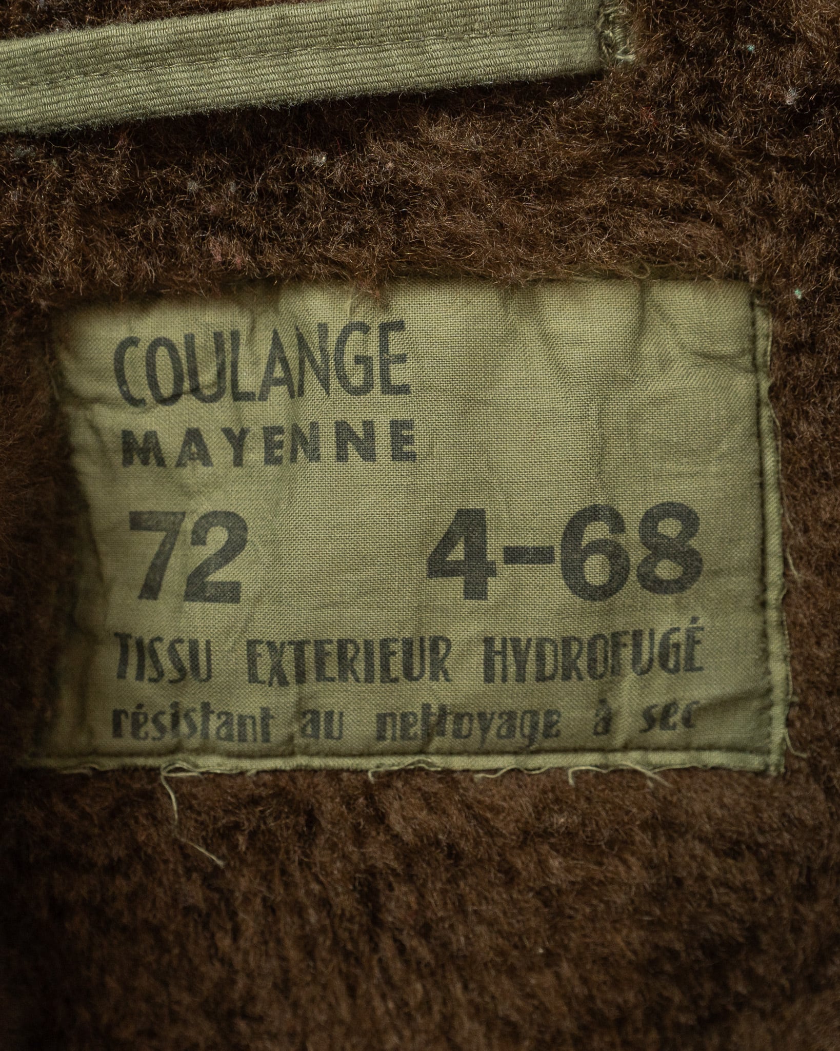 フランス海軍実物 N-1型デッキジャケット COULANGE MAYENNE