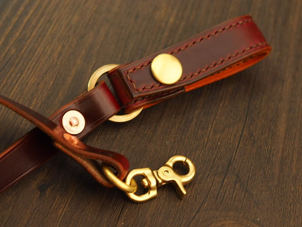 HORWEEN社クロムエクセル】Leatherベルトループ&ウォレットコード
