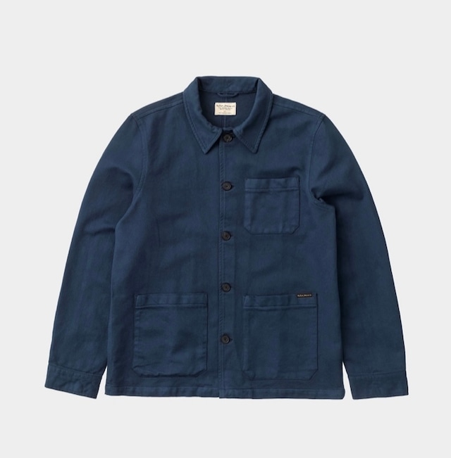 Nudie jeans ヌーディージーンズ  Barney Worker Jacket Indigo Blue ジャケット