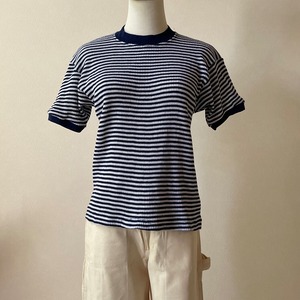 【Dead Stock】Green Hills 90s Strips T-Shirts W277