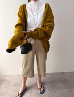 【新作5%OFF・3日間】Over-fit Cotton Cardigan_4colors