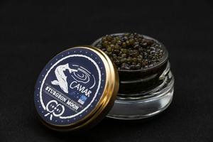 STURGEON MOON CAVIAR 30g×6個 桐箱入り