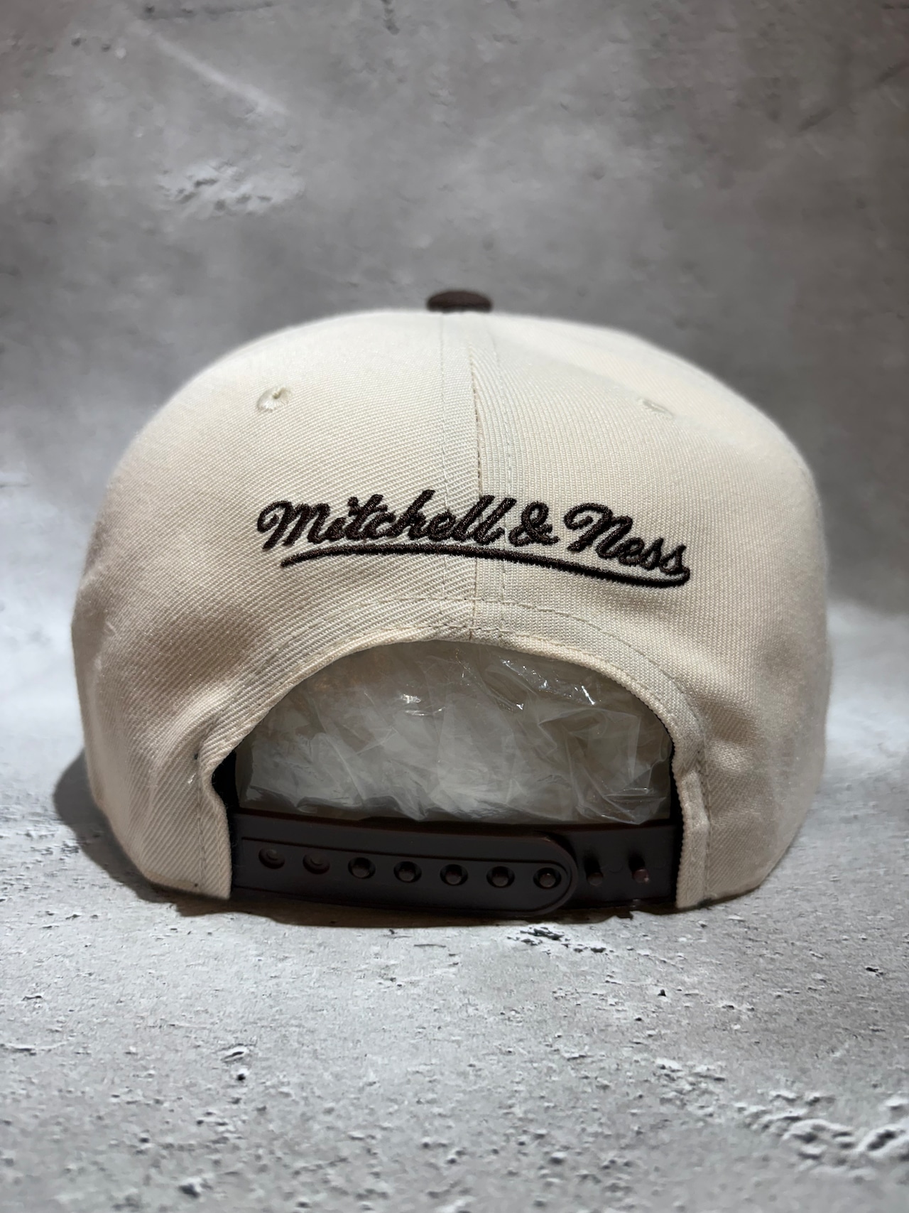 Mitchell&Ness/ミッチェルアンドネス NBA ボストン・セルティックスキャップ クリーム