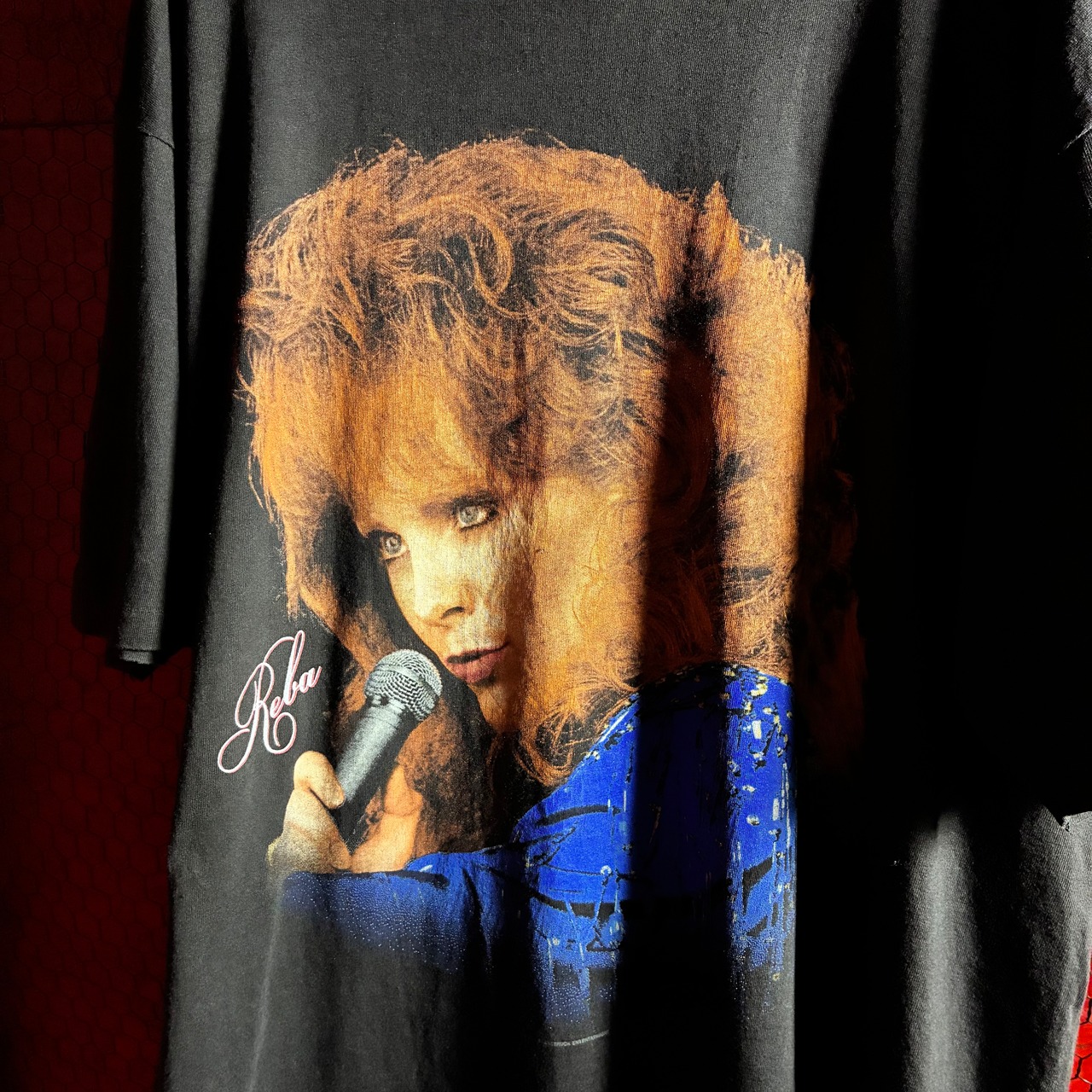 90s USA製 ONEITA Reba McEntire ミュージックTee