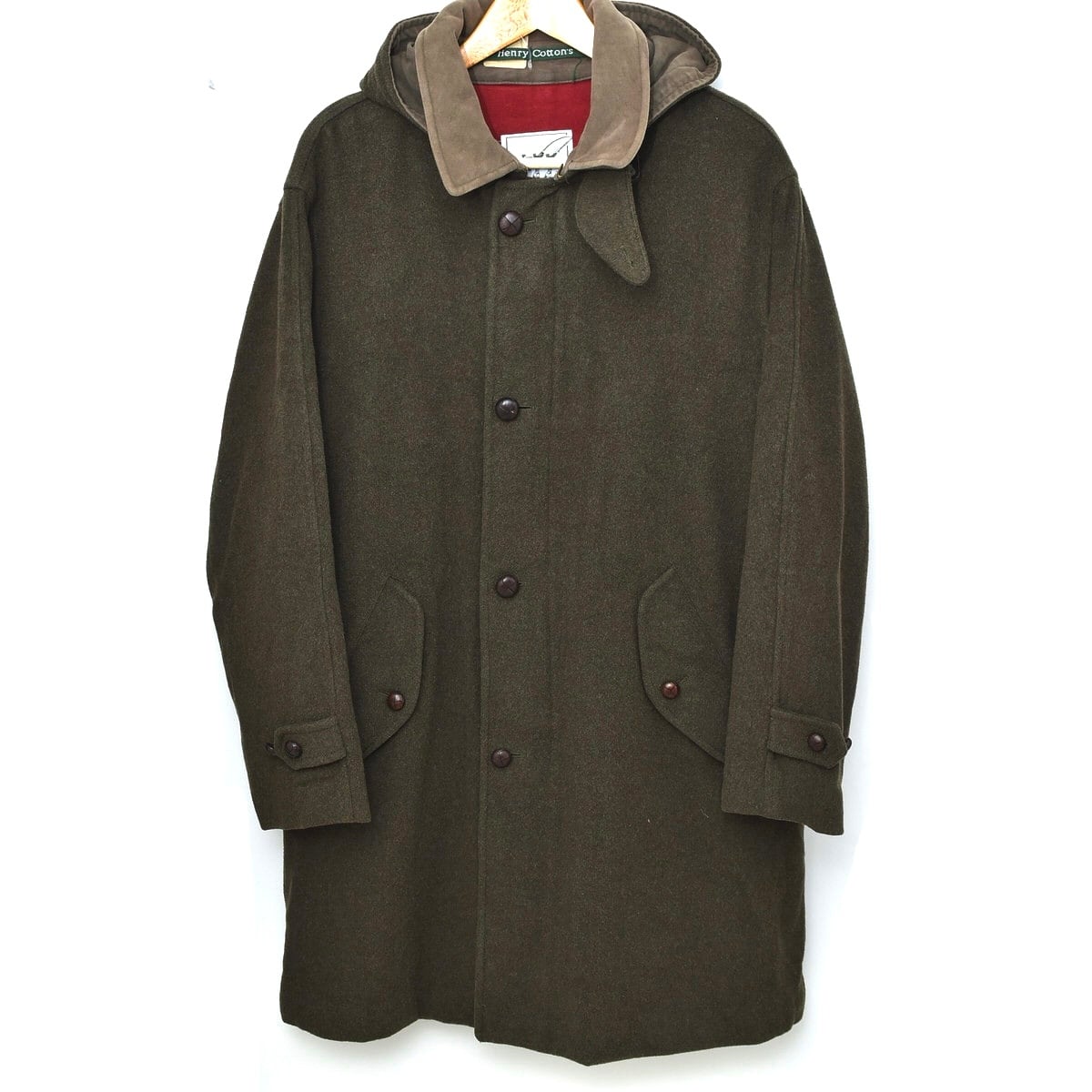 Made in ITALY Henry Cotton's long coat | 古着屋 grin days memory