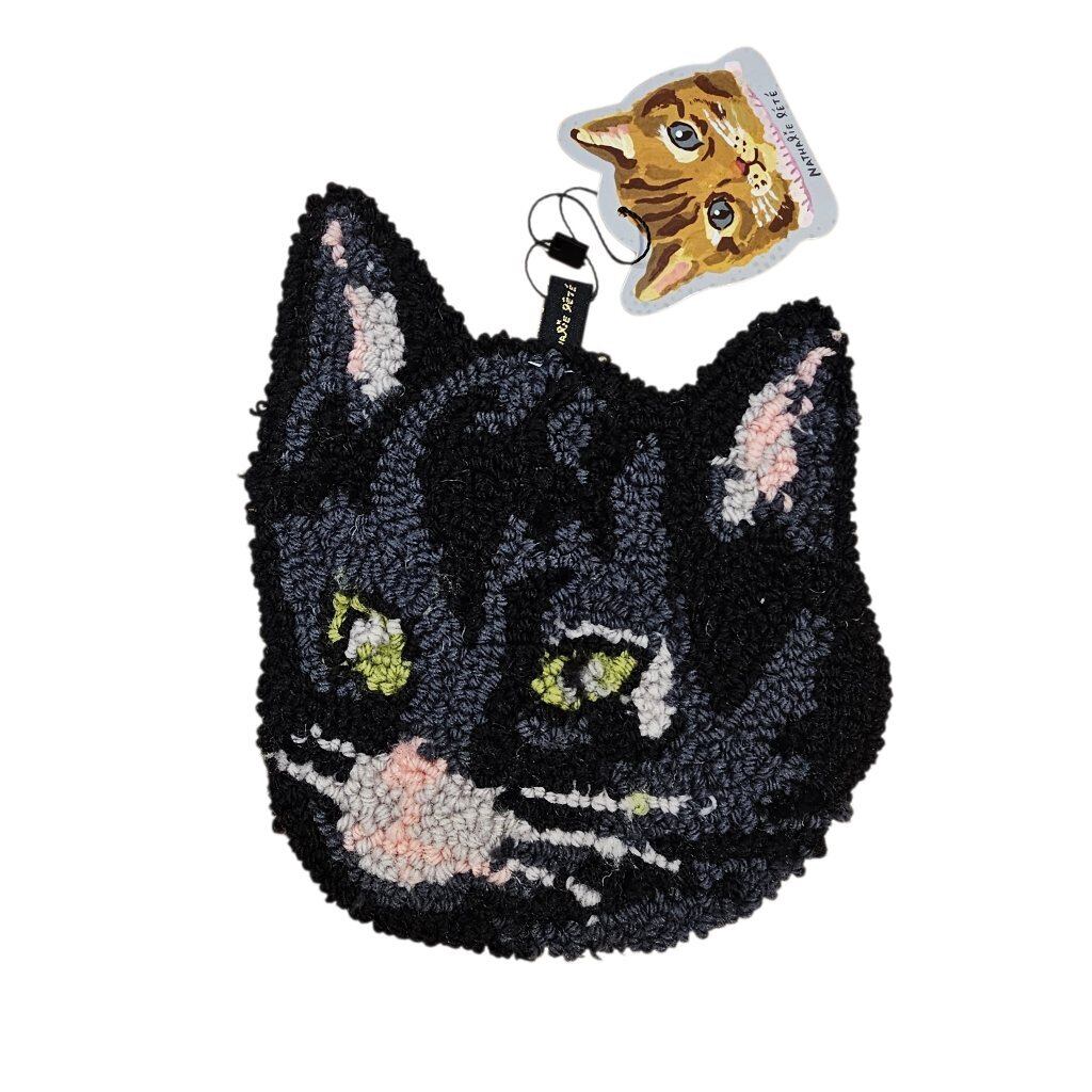 Nathalie Lete Multi mat S Black cat
