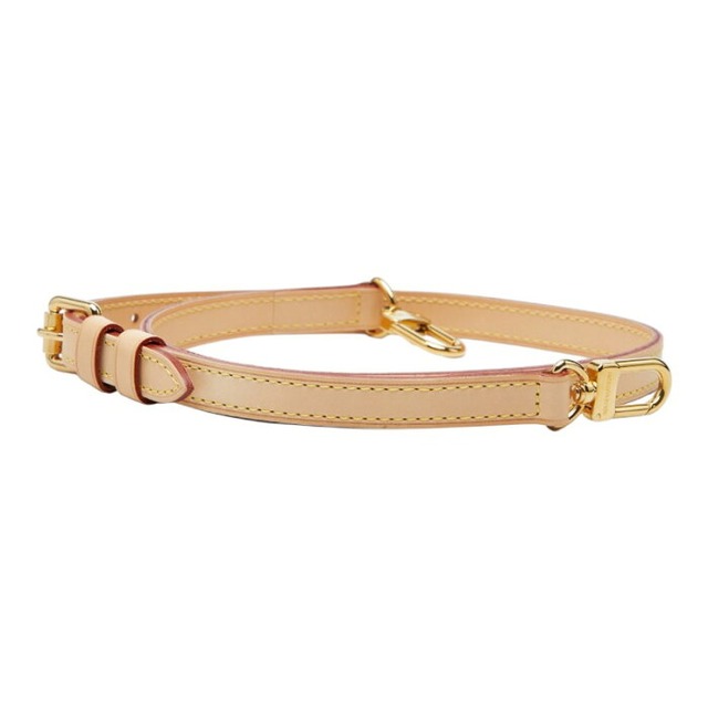 ルイ ヴィトン ショルダーストラップ ベージュ レザー レディース LOUIS VUITTON 中古