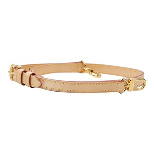 ルイ ヴィトン ショルダーストラップ ベージュ レザー レディース LOUIS VUITTON 中古