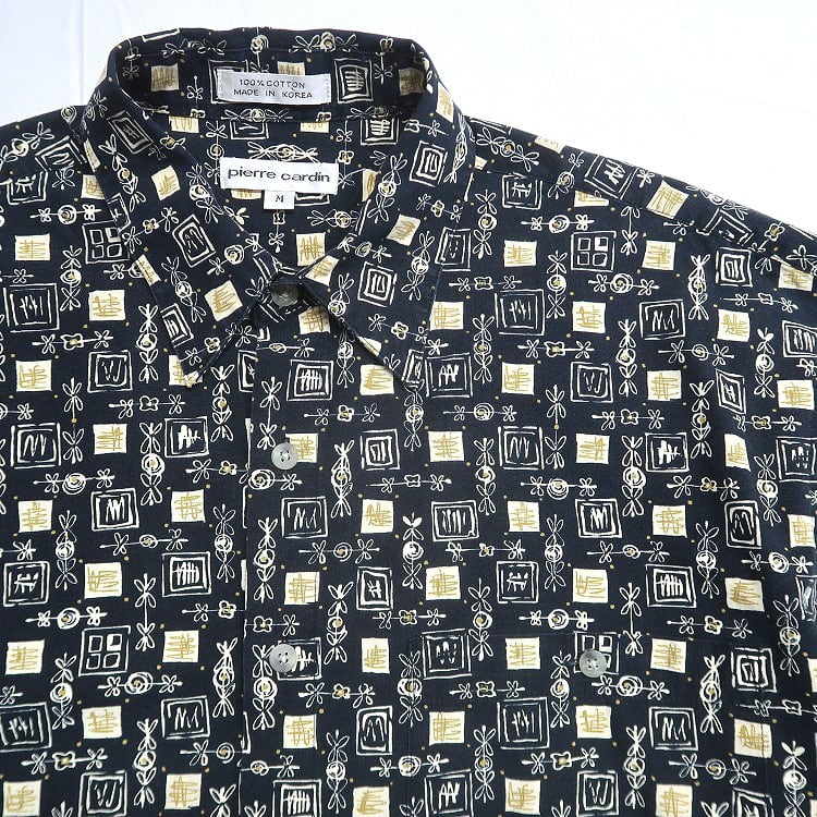 古着 pierre cardin シャツ 古着 PIERRE CARDIN ピエールカルダン 総柄