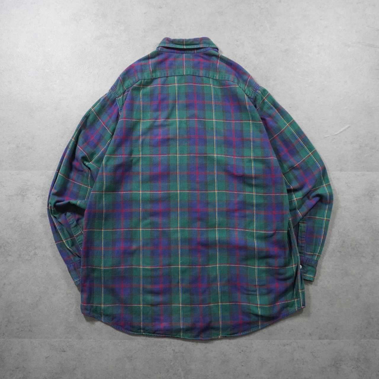 90s L.L.Bean flannel shirt L 古着 - 13