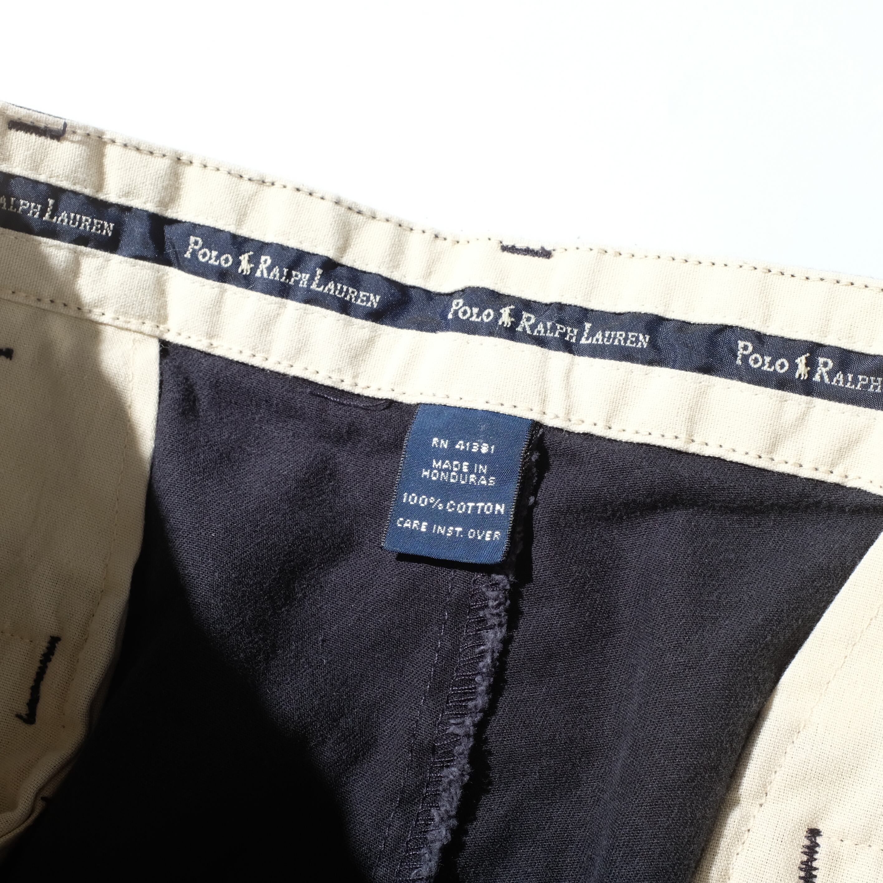 90's Polo by Ralph Lauren 2 tuck chino trousers 