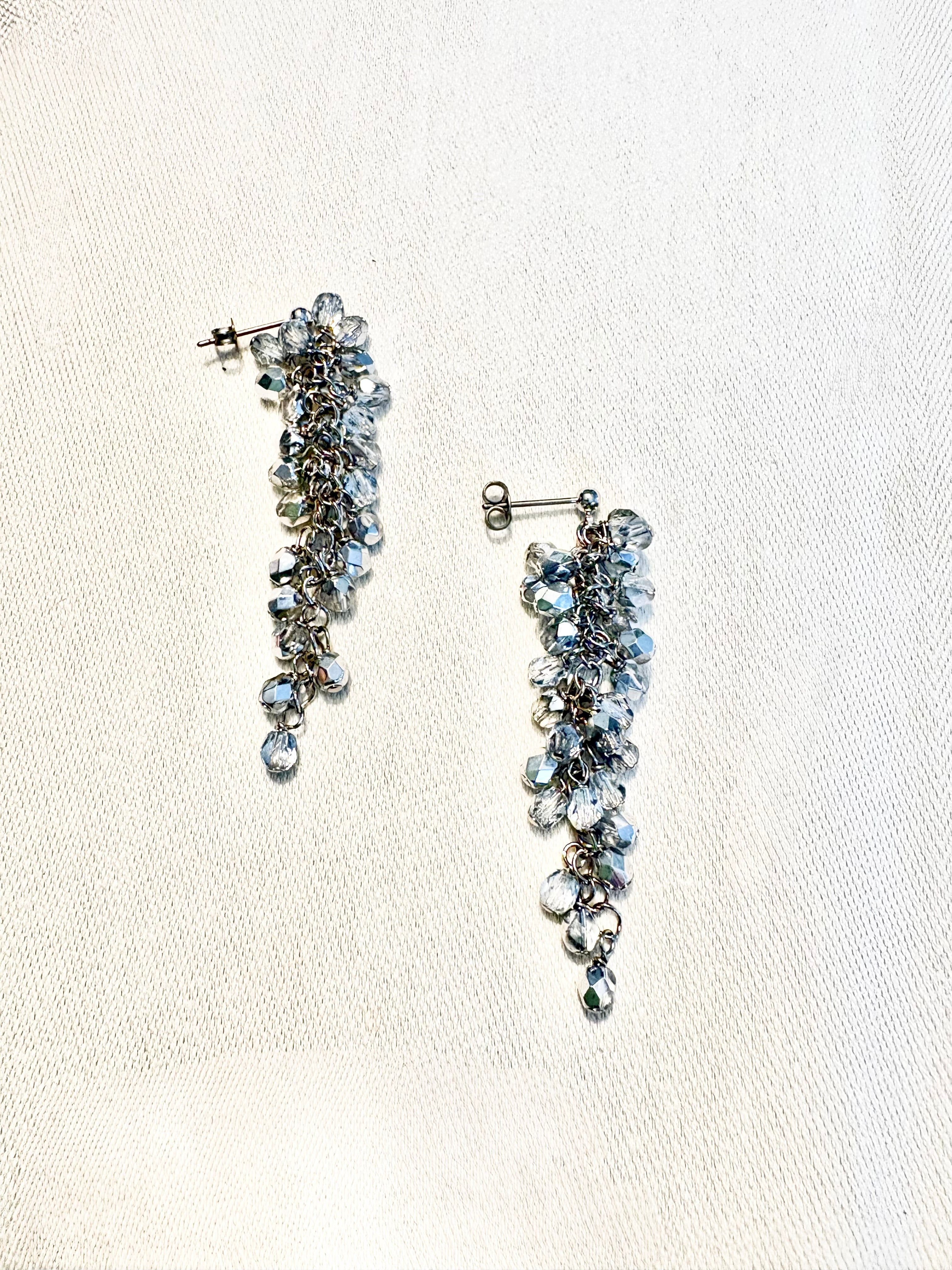 Let 'em Roll オレンジジェードイヤリング/ピアス | La Chiave