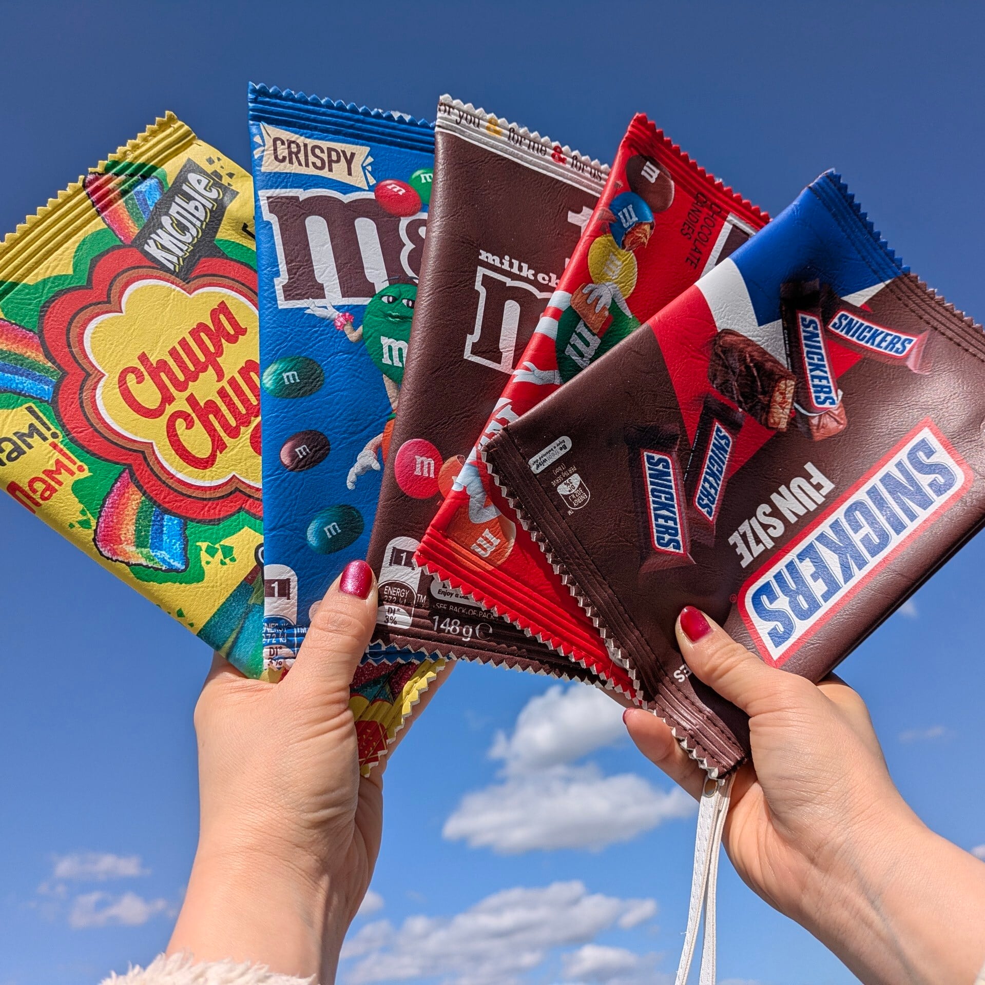 【 Snack Pack Pouch( スナックパックポーチ ) 】『 SNICKERS / スニッカーズ 』小物入れ / コスメポーチ 〚アメリカン雑貨 アメトイ〛