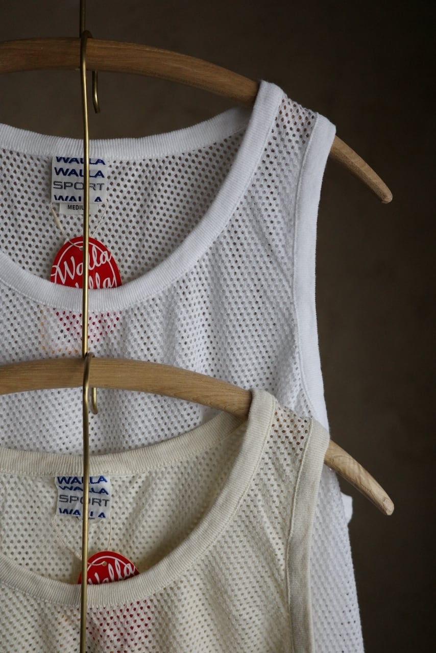 WALLA WALLA SPORT / COTTON MESH TANK TOP | iremono