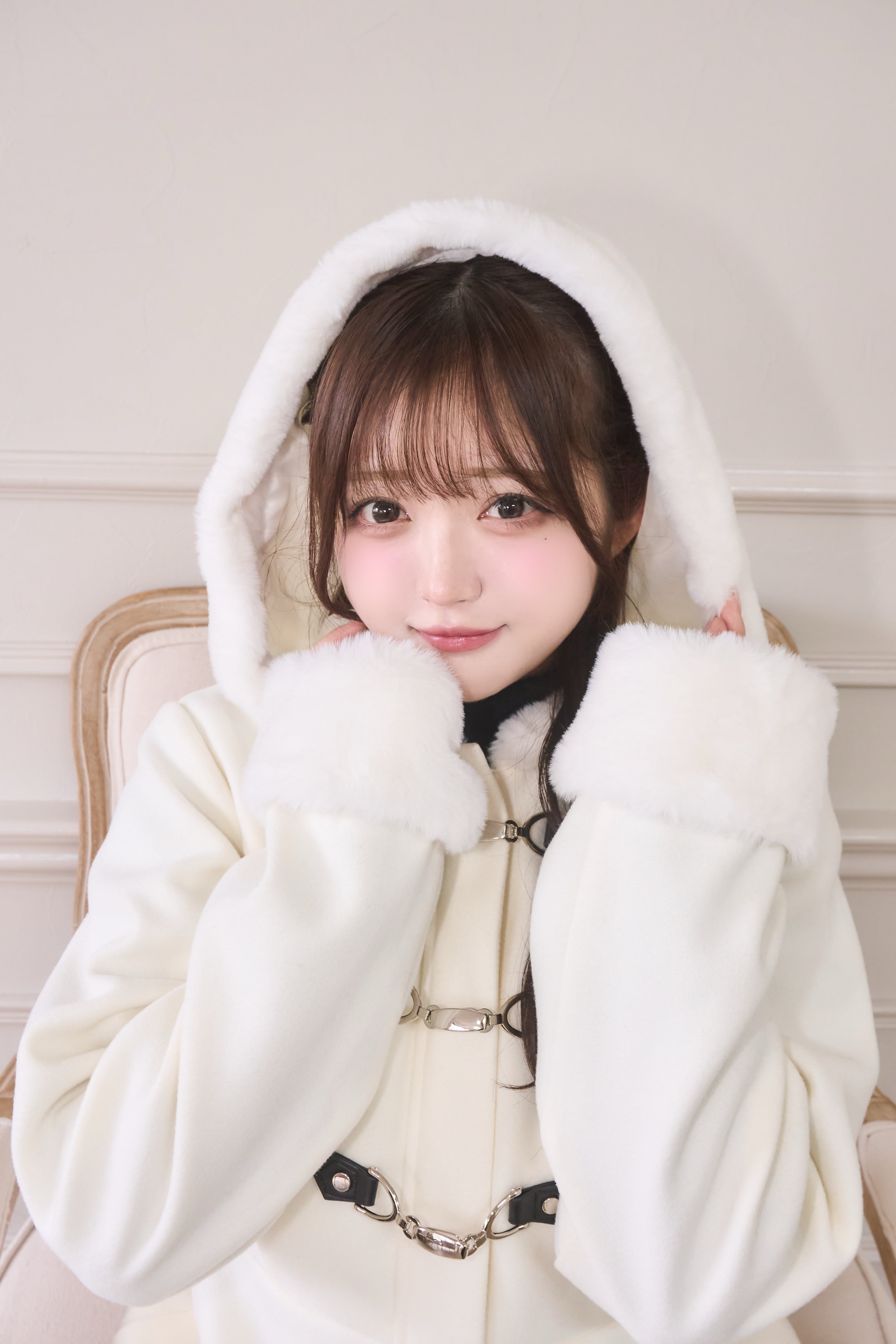 lapin hooded coat