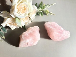 ツインソウルなローズクォーツ☆Twin soul rose quartz