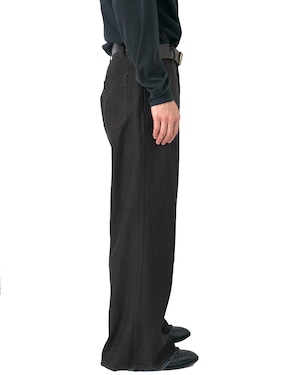 Nomàt "Straight PT C/W Denim〔Dark Brown〕"