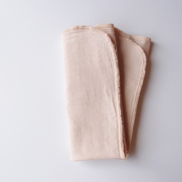 Pour moi 　Moon Cloth　#pink inner cloth |　オーガニックコットン 布ナプキン 中布2枚組