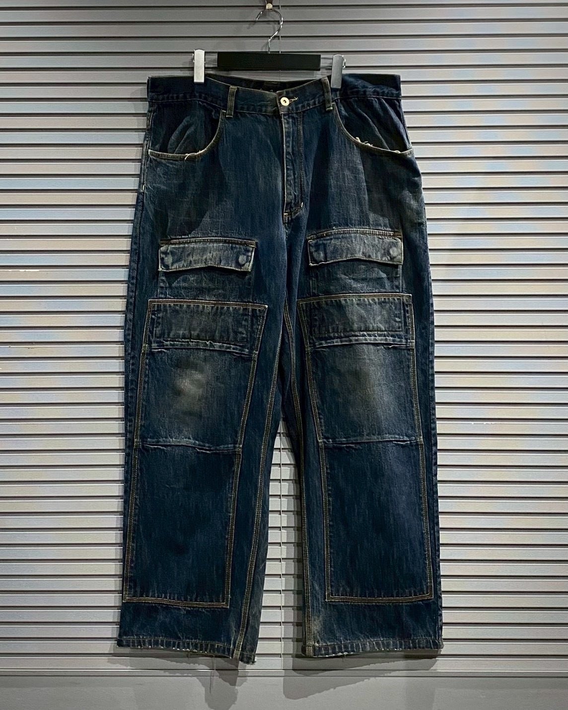 X VINTAGE】“SEAN JOHN” Double Knee Vintage Denim Pants | Caka(カカ