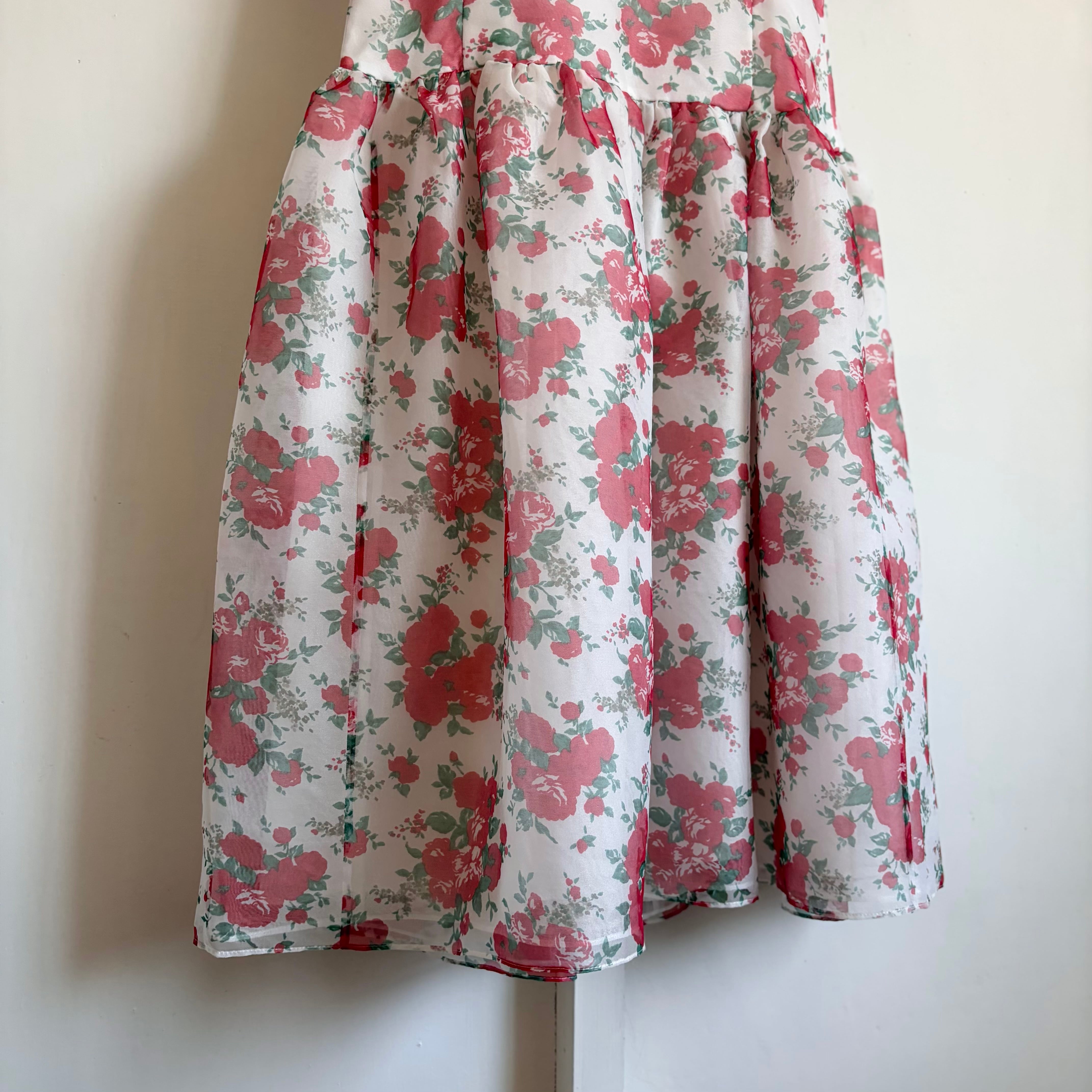 ヴィンテージ パフスリーブ ドレス Ameri VINTAGE アメリヴィンテージ