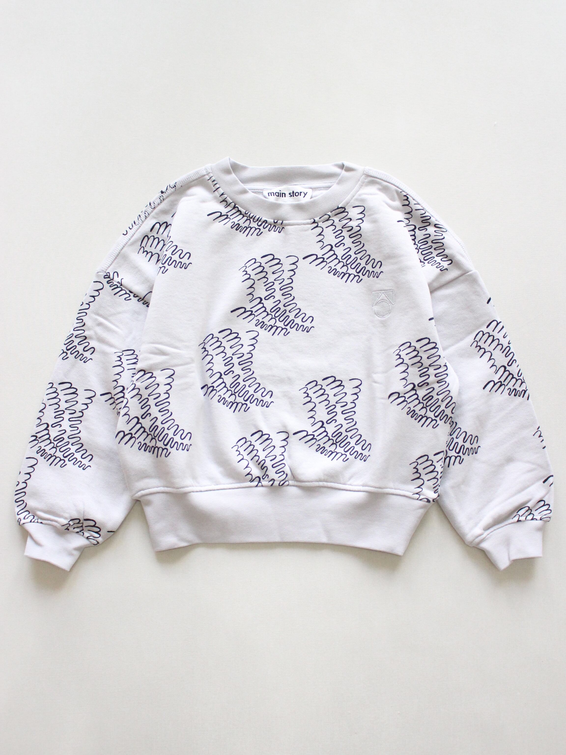 新品未使用　main story Bubble Sweatshirt main story / Bubble Sweatshirt