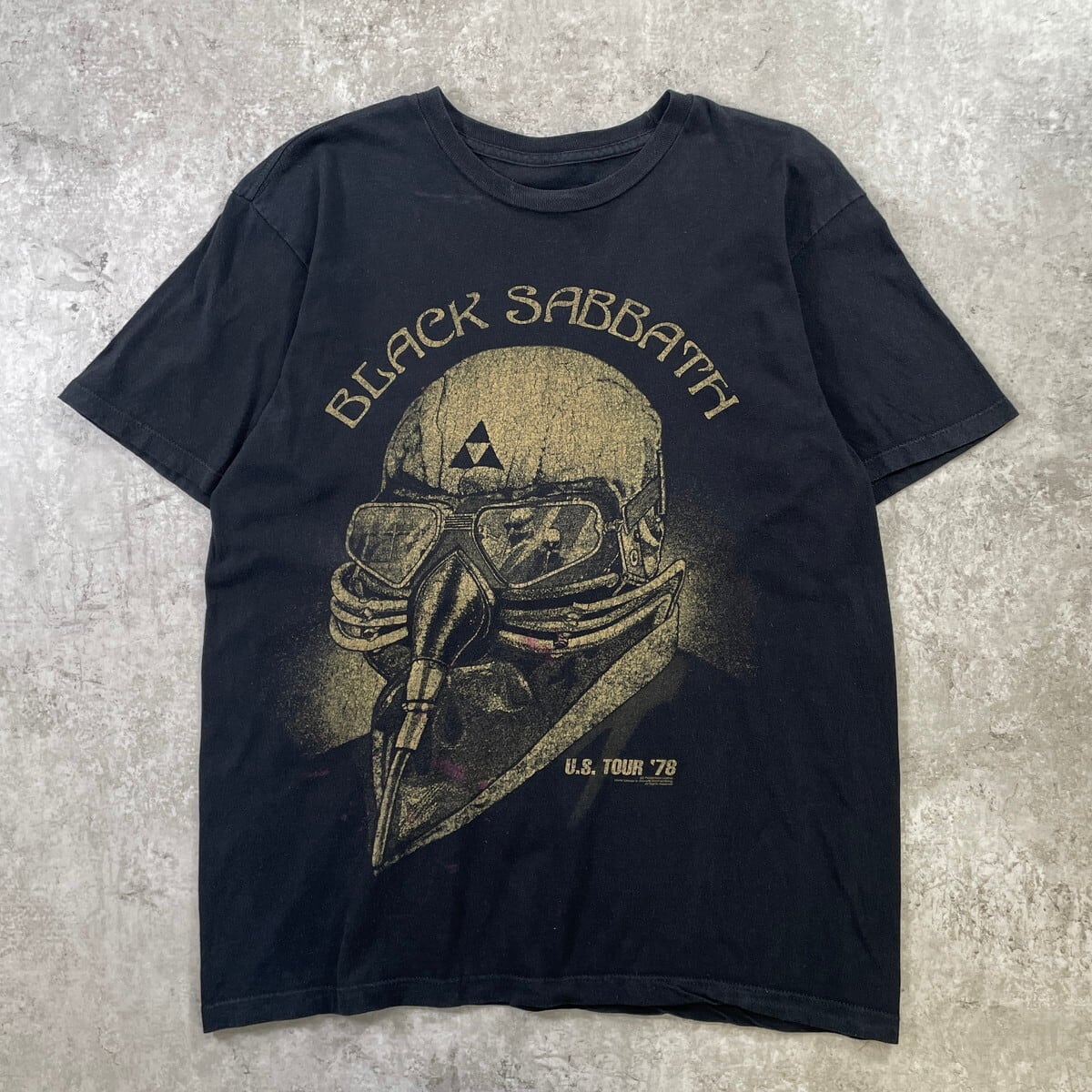 BKACK SABBATH ブラックサバス バンドTシャツ メンズM 古着 バンT 黒