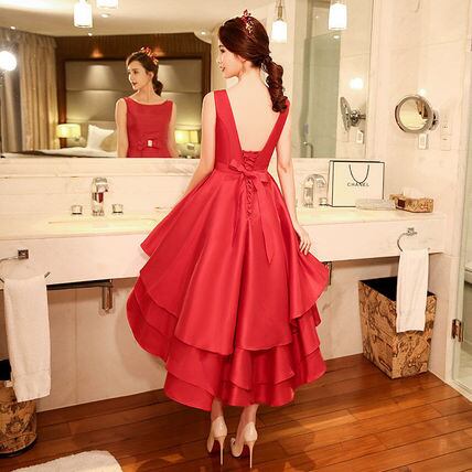 5XL花柄レッドロングドレス♡結婚式パーティー演奏会に♩半袖ゴージャス 花柄レッドロングドレス♡結婚式パーティー演奏会に♩半袖ゴージャス