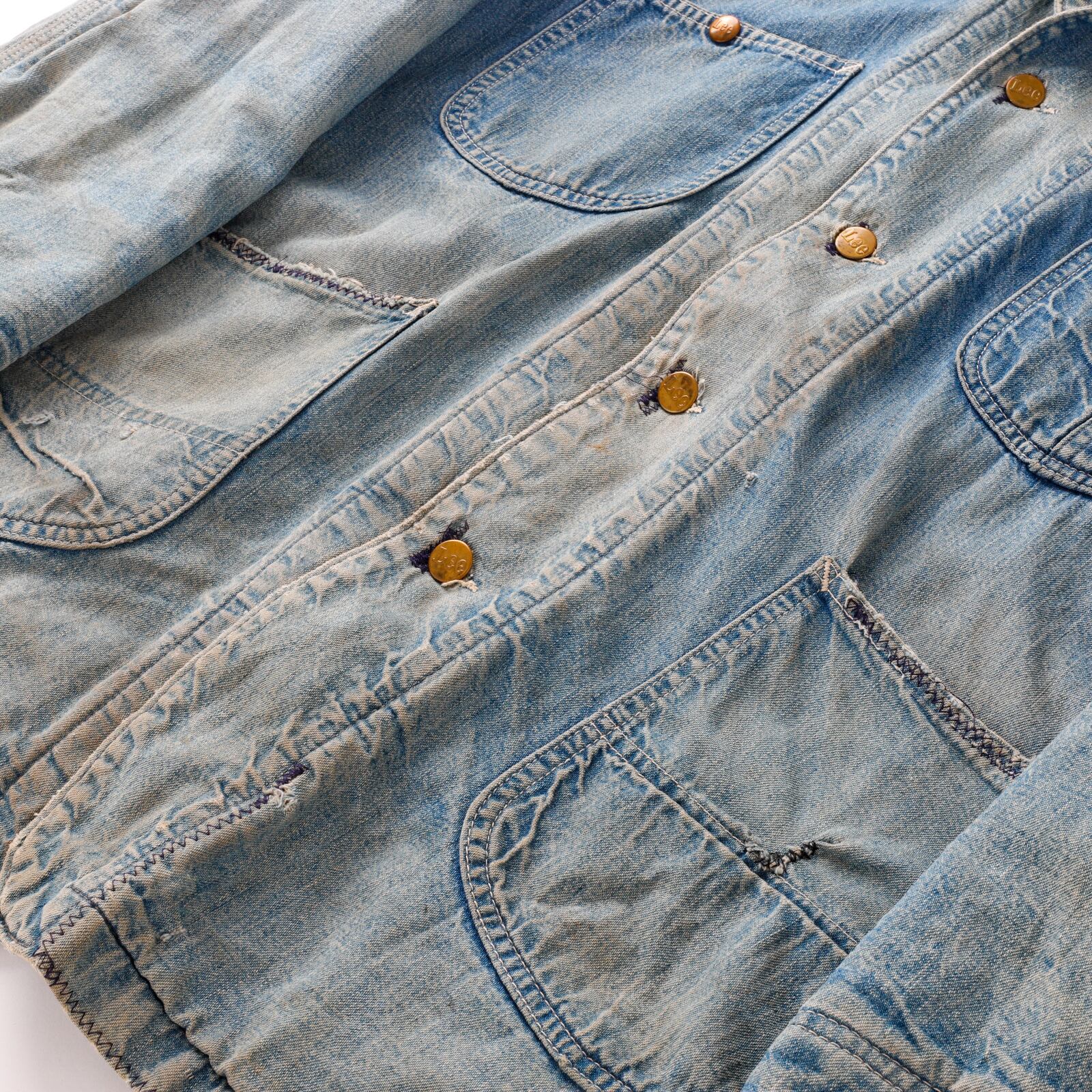 逸品】60s special vintage Lee 81-LJ denim coverall jacket blanket