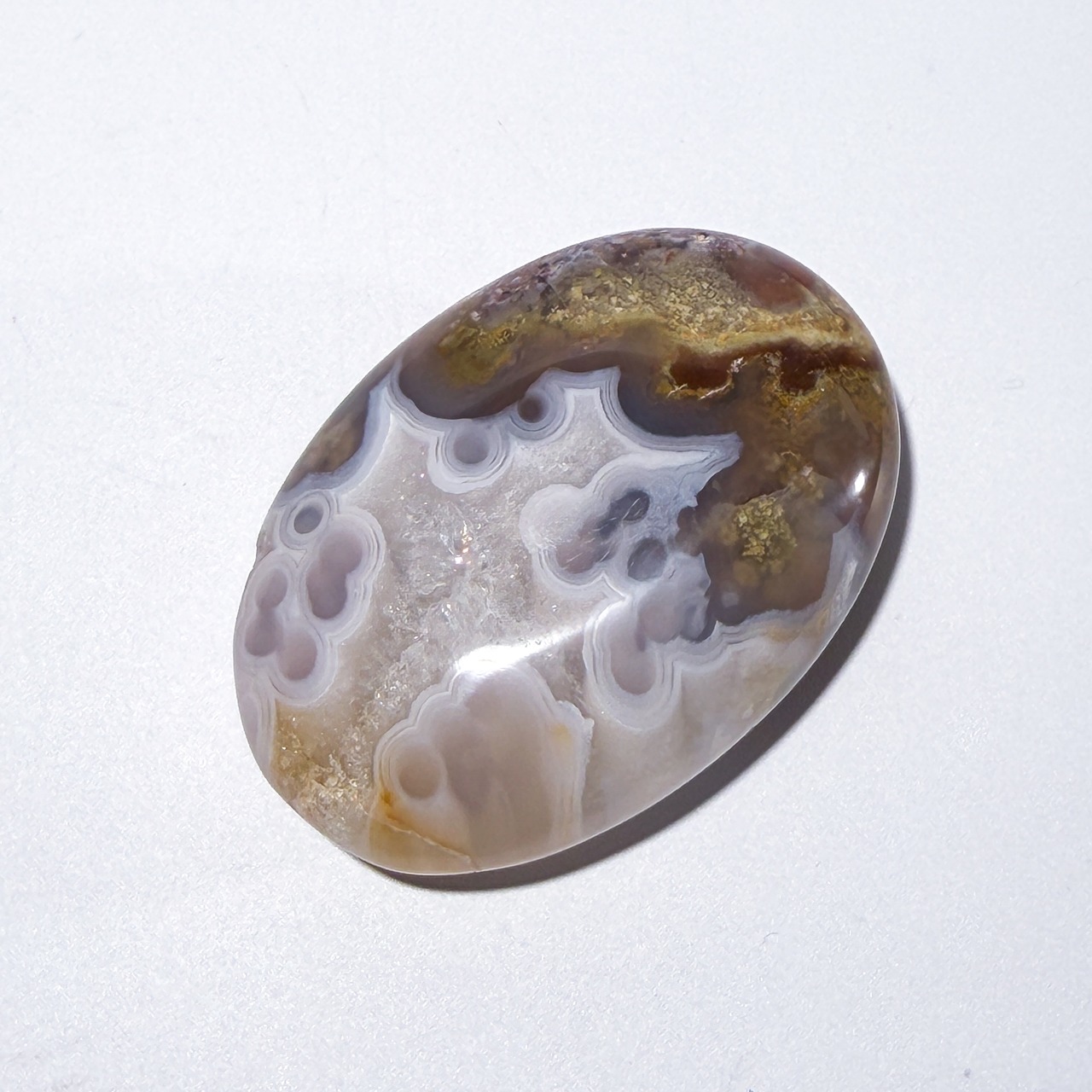 シーニックモスアゲート01 パーム ＊ Moss Agate ＊ 天然石