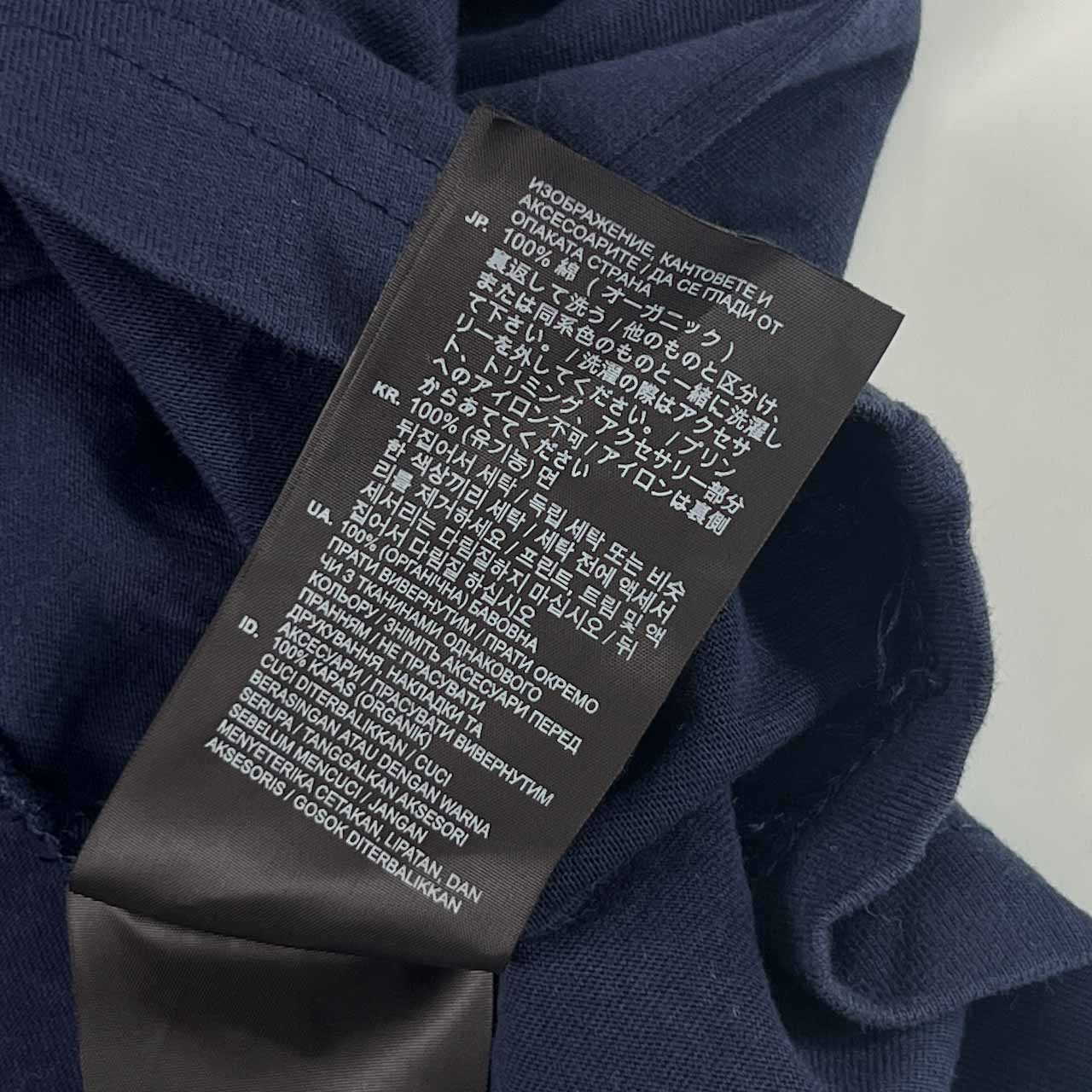 G-STAR RAW ジースターロウ UNIFORM OF THE FREE デザイン 半袖 Tシャツ S/ネイビー メンズ