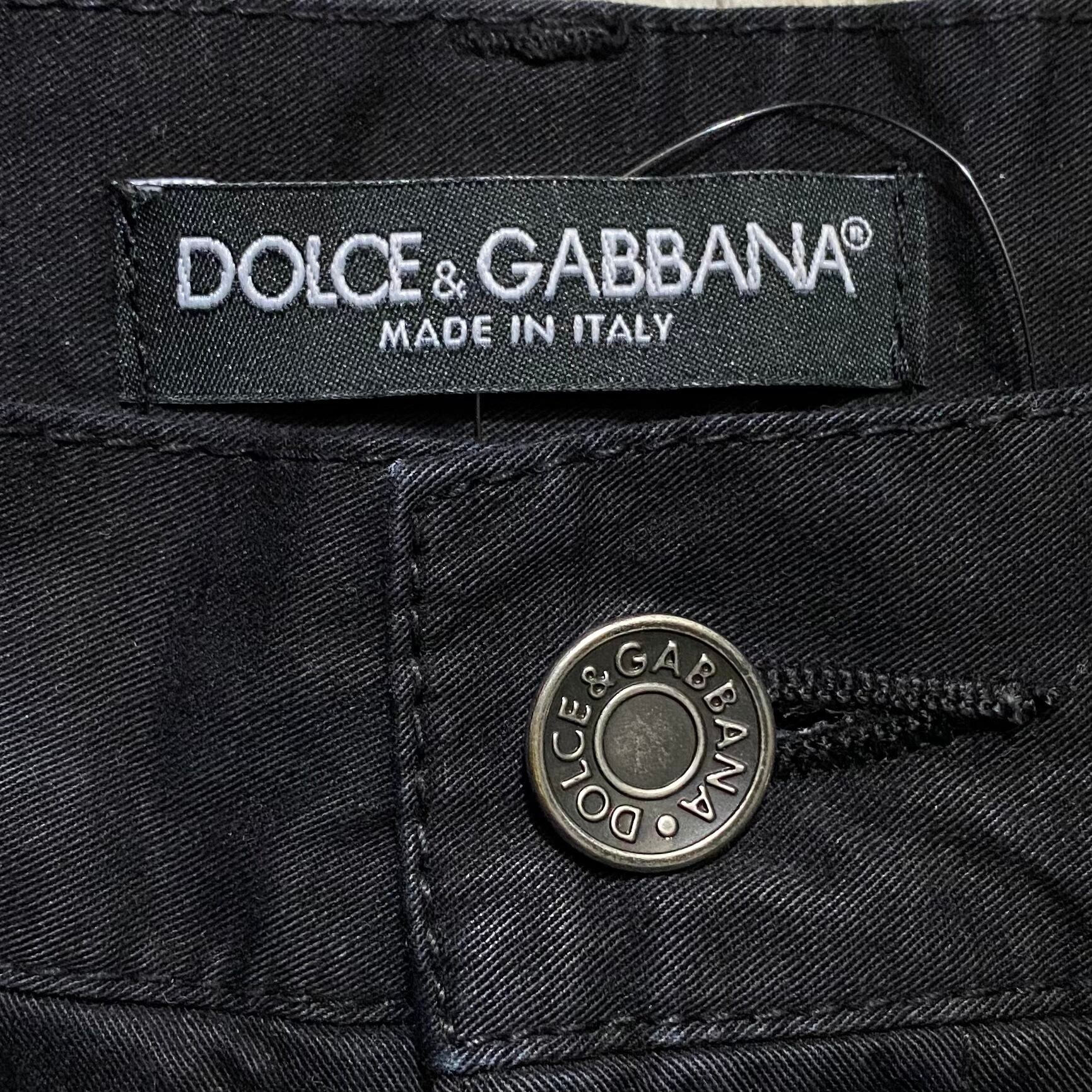 DOLCE&GABBANA black skinny pants | NOIR ONLINE