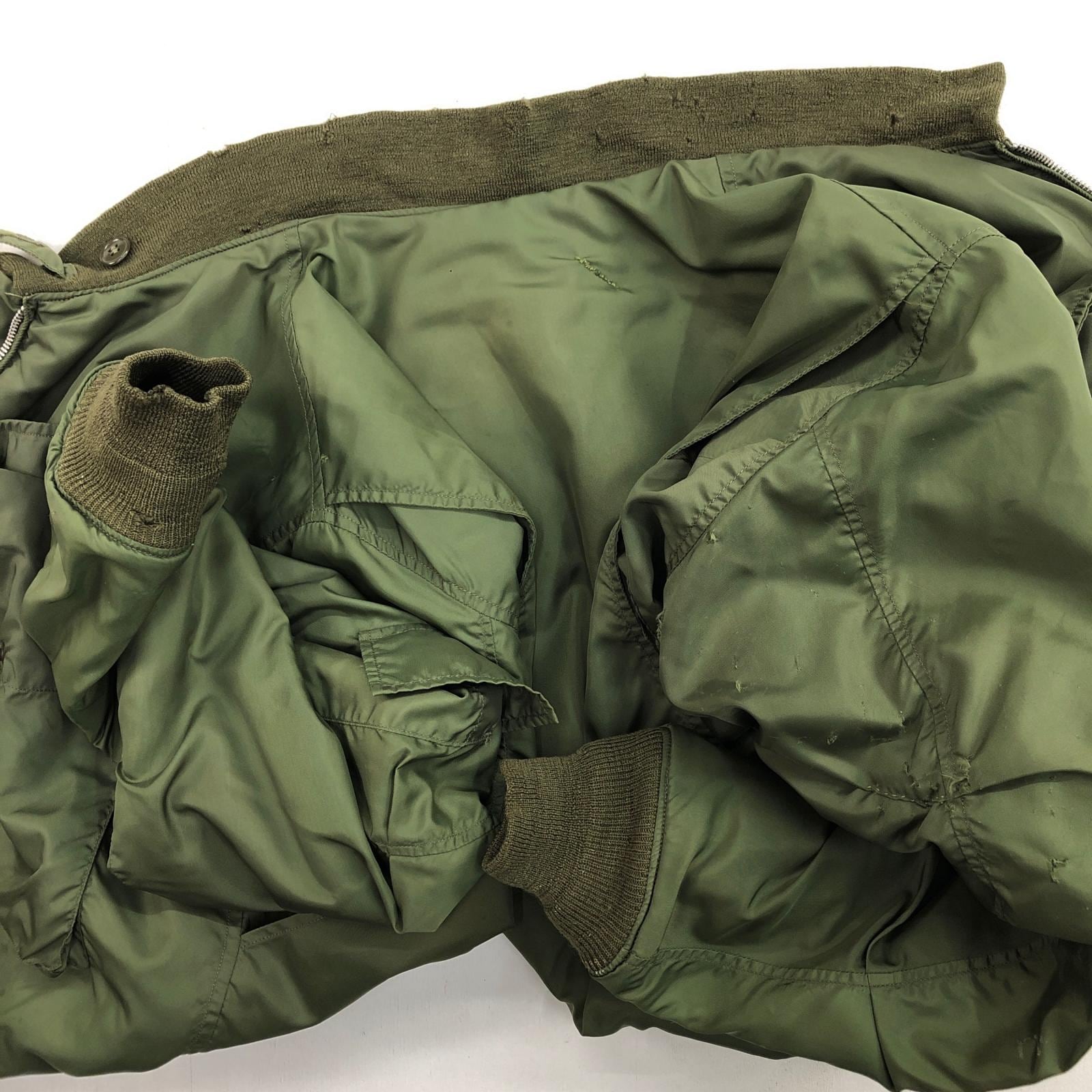 U.S.NAVY USN 60年代 G-8 WEP 前期型 フライトジャケット 黒タグ 42R