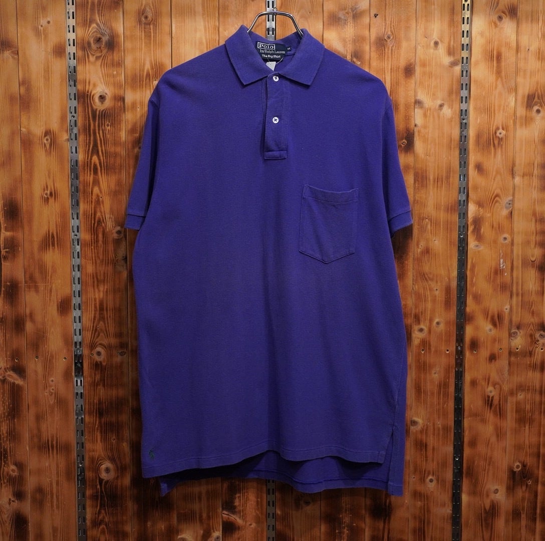 90s ralphlauren big shirt L/デニム ラルフローレン ビッグシャツ