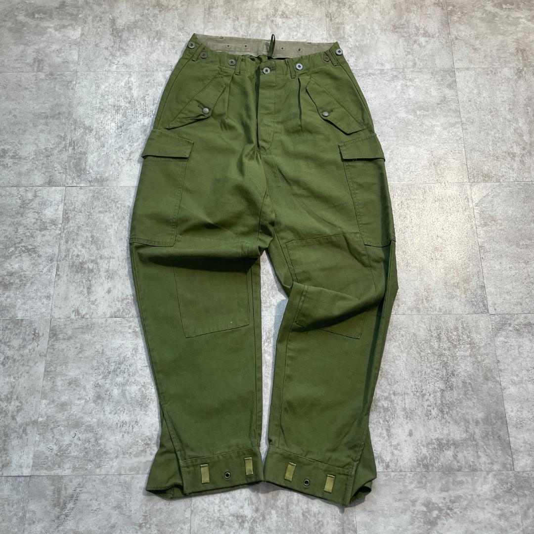 60s スウェーデン軍 実物 M59 カーゴパンツ C48 | ib2