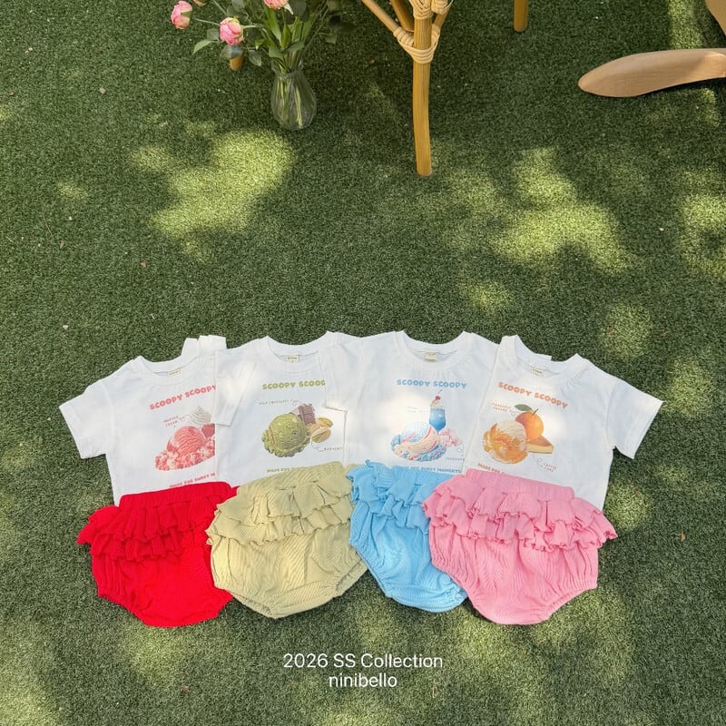 取寄/韓国直送】ninibello 26/SM （Baby）スクップスクップTシャツ