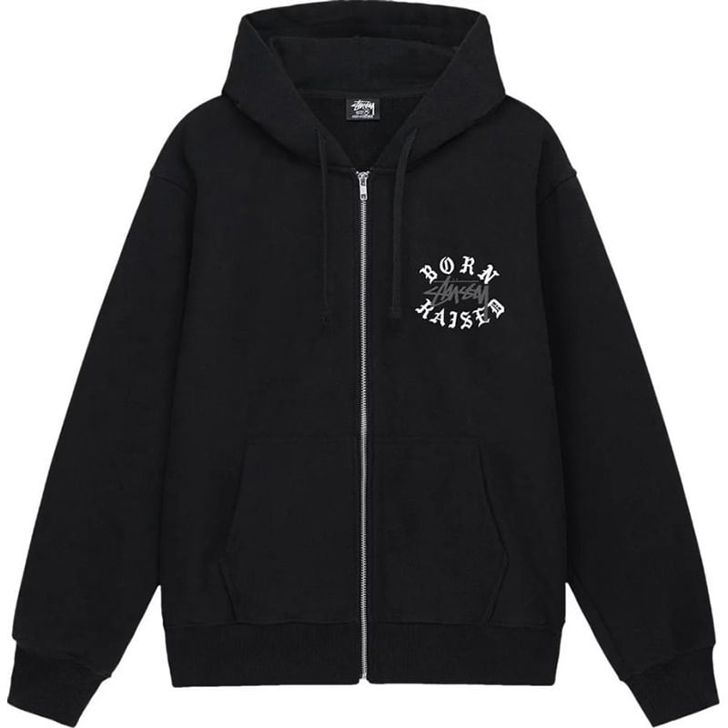 STUSSY BORN X RAISED ジップアップパーカー | street＊style