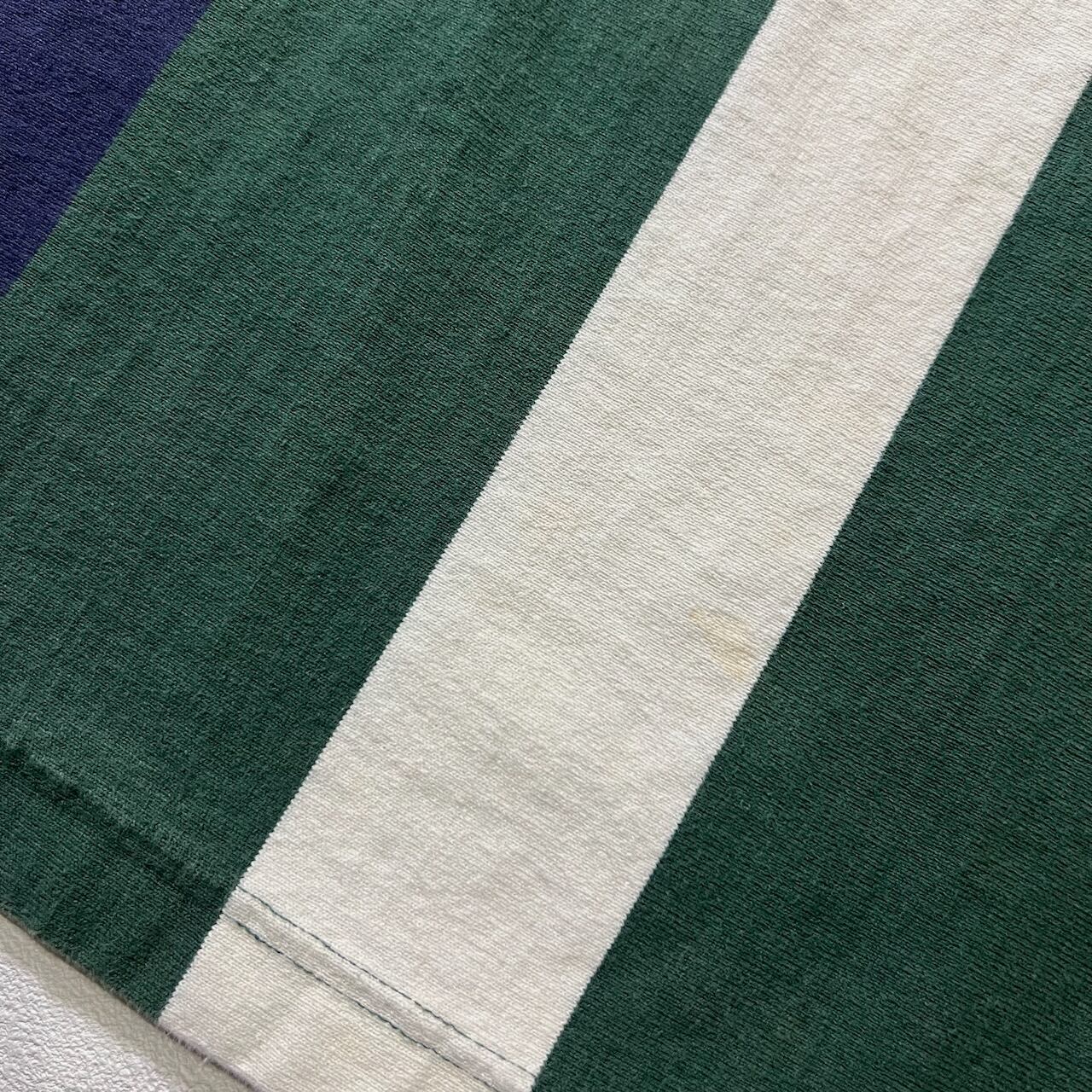 90s OLD GAP 雰囲気系 ストライプ ラガーシャツ プルオーバー ギャップ