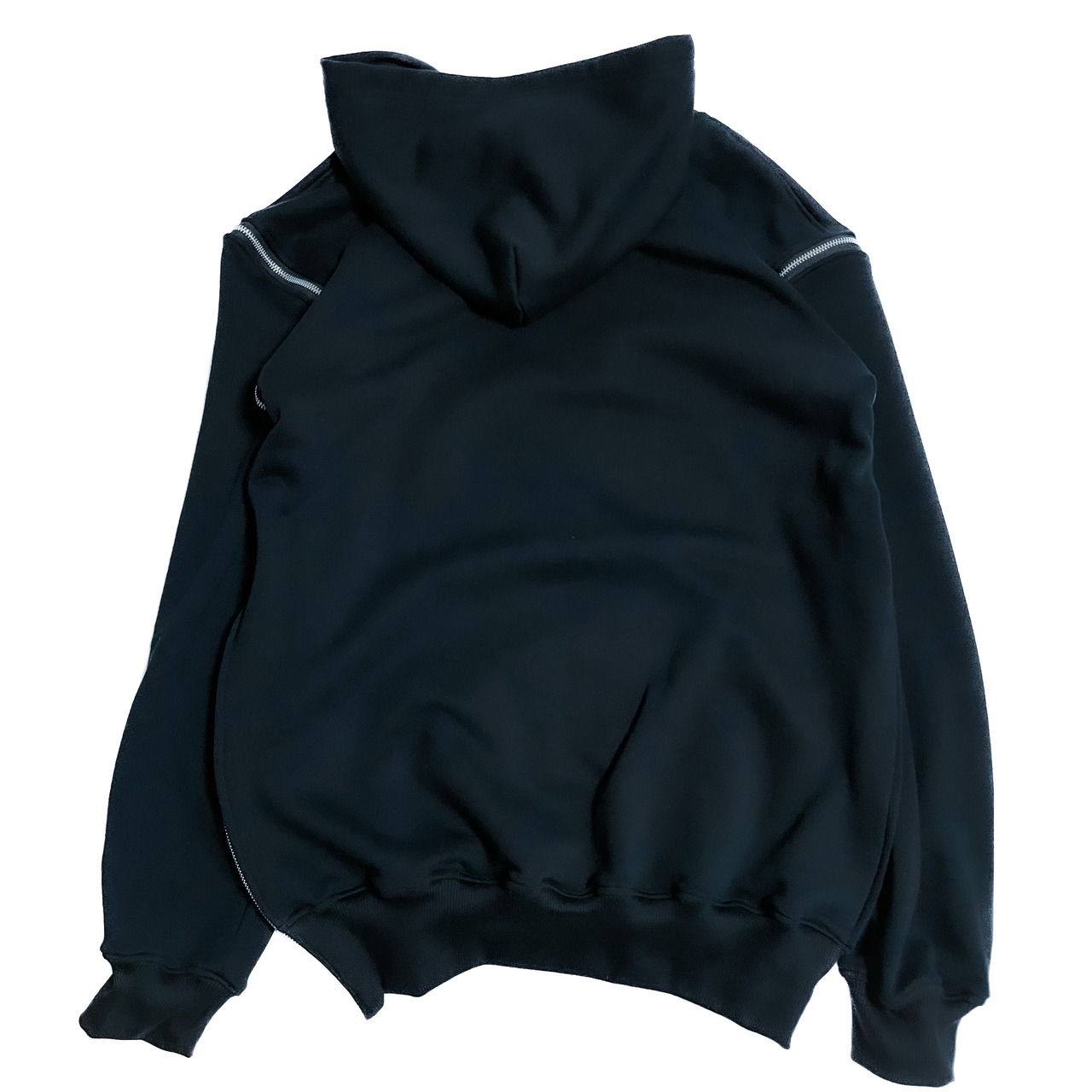 UNFINISHEDファスナーオーバーサイズパーカー2023039