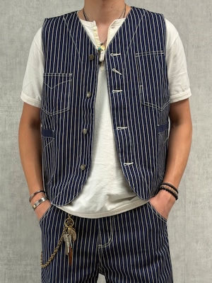 Classic Wabash Stripe Work Vest
